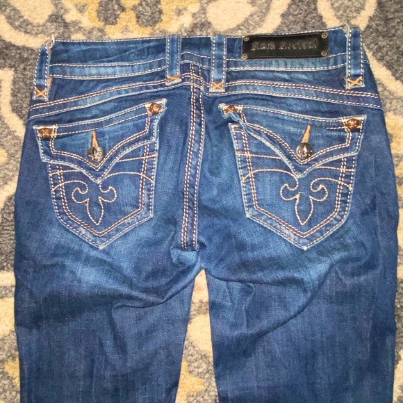Rock Revival Gwen Boot Cut Jeans, Size 28. - Picture 4 of 6